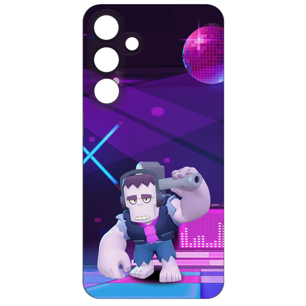 

Чехол-накладка Krutoff Soft Case Brawl Stars - Фрэнк для Samsung Galaxy S24+ черный