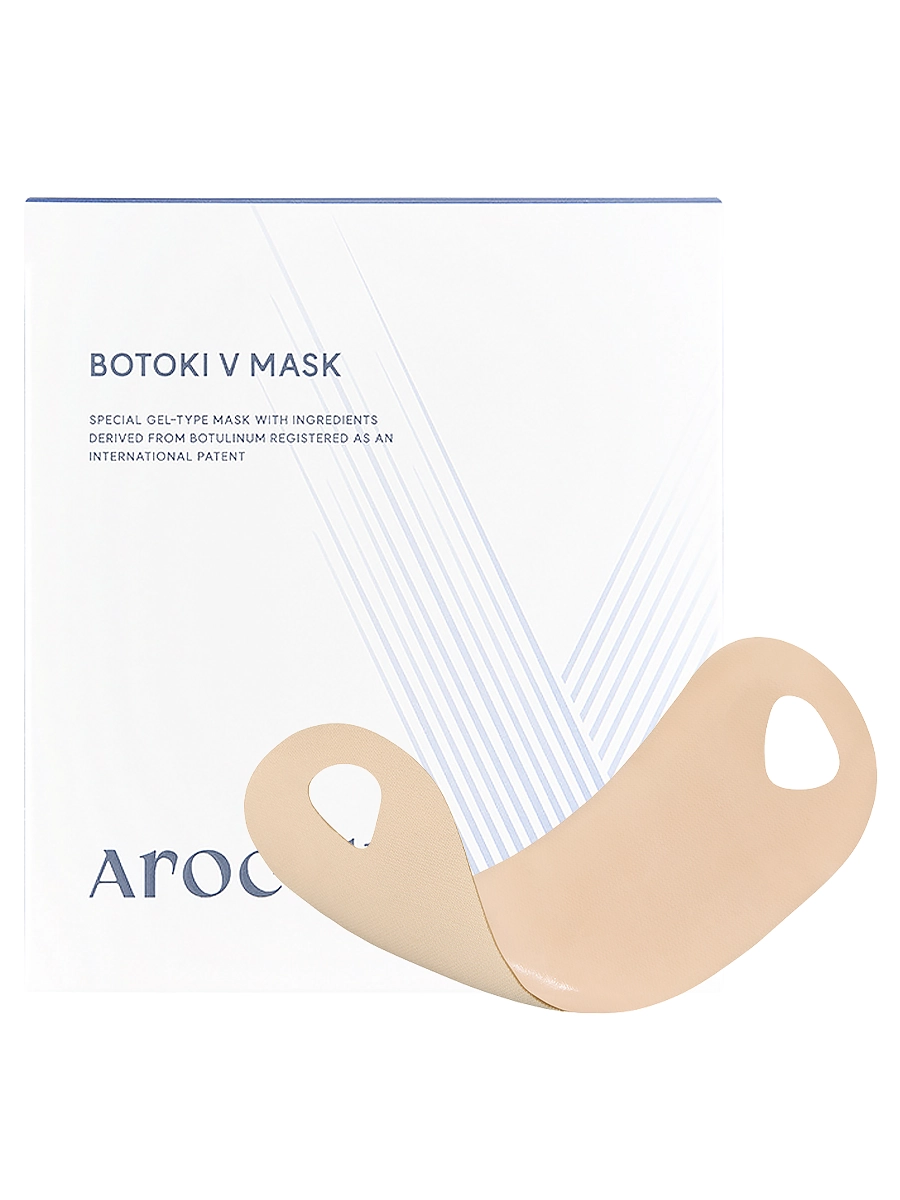 

Маска Arocell для подтяжки и укрепления нижней трети лица Botoki V Mask 18 гр х 4 шт, маска для нижней трети лица