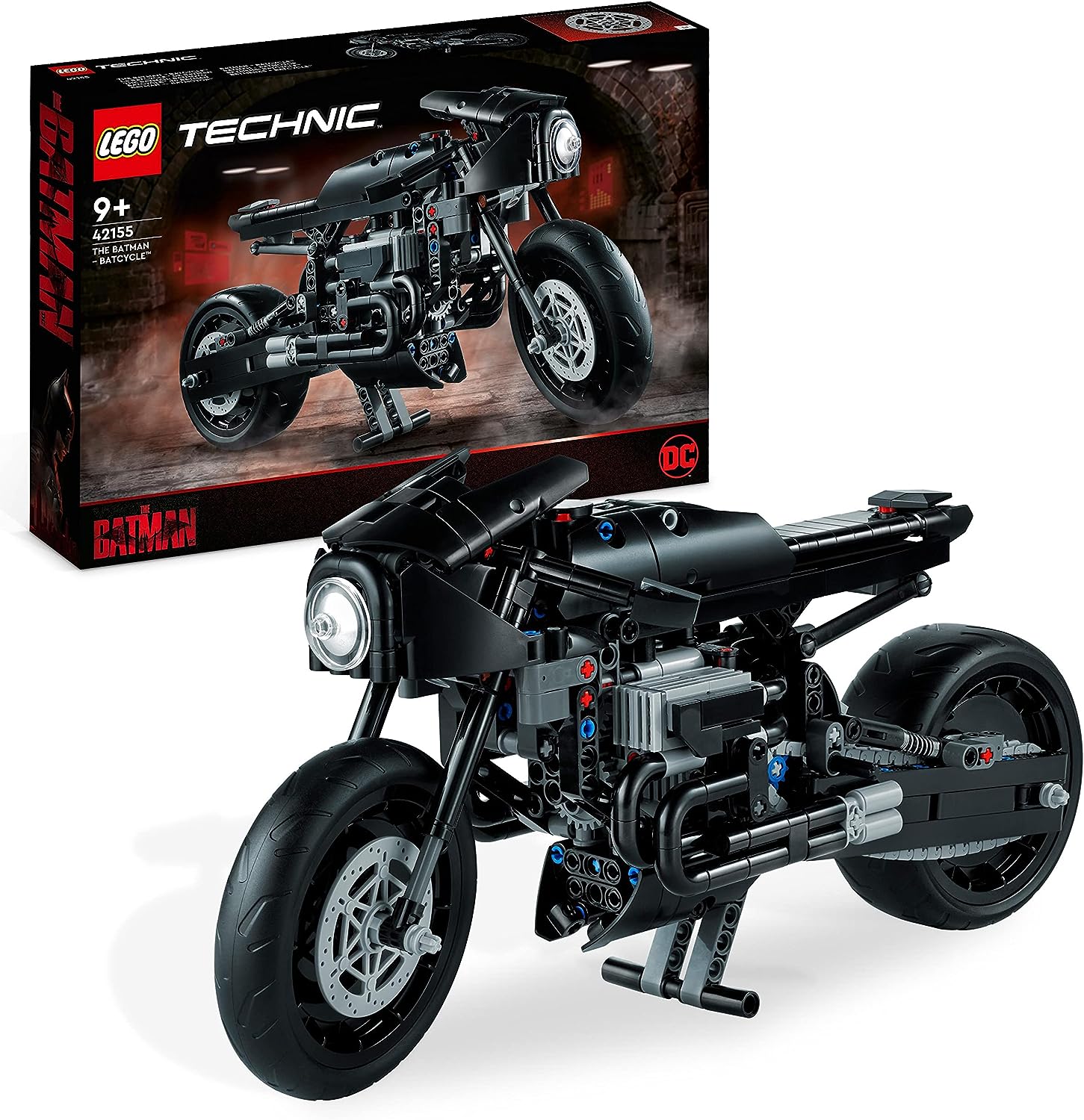 Конструктор LEGO Technic The Batman BATCYCLE Set, игрушка-мотоцикл 42155 конструктор lego technic мотоцикл 163 детали 42132