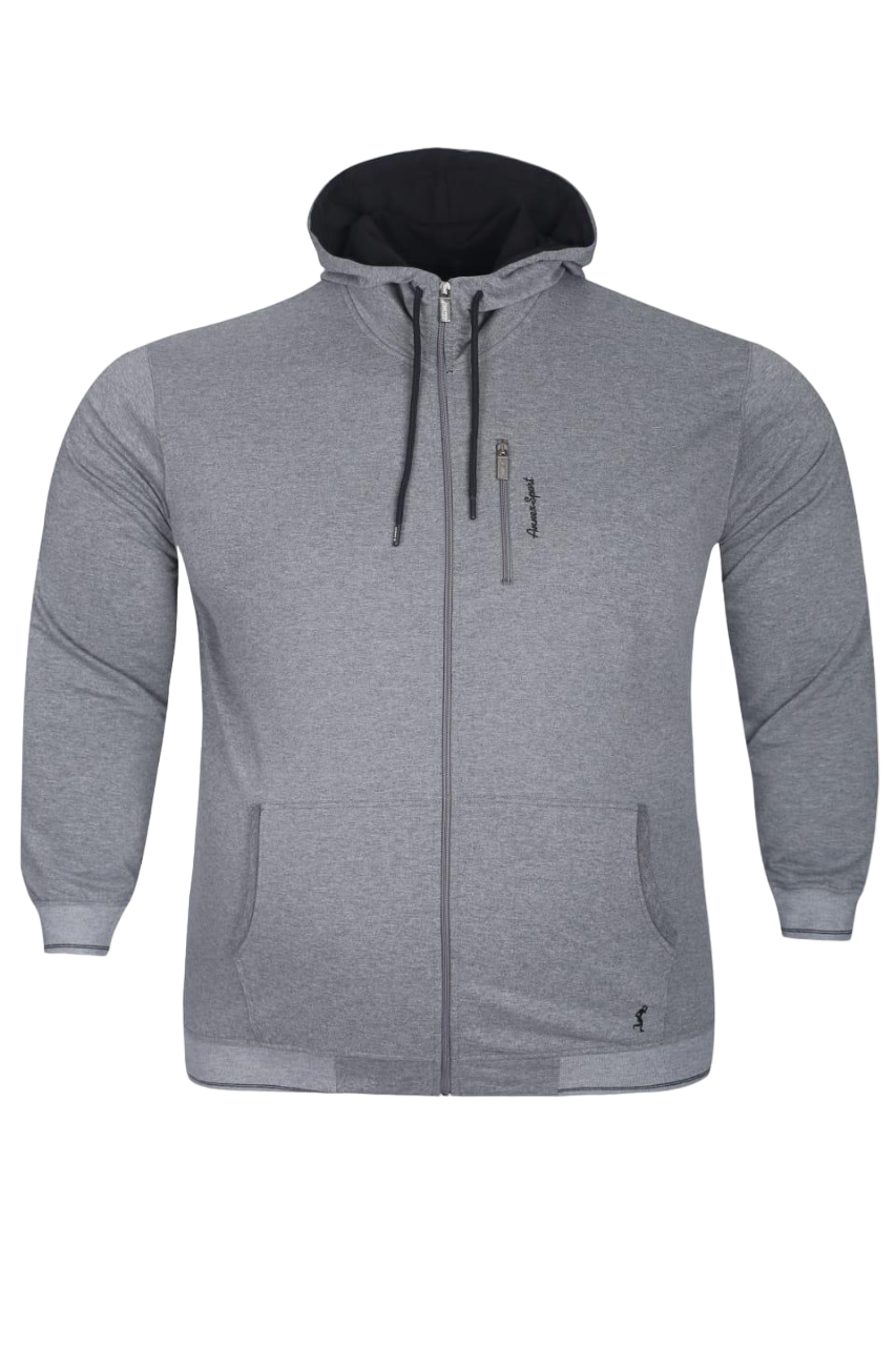 Толстовка мужская Annex 400808 серая 5XL