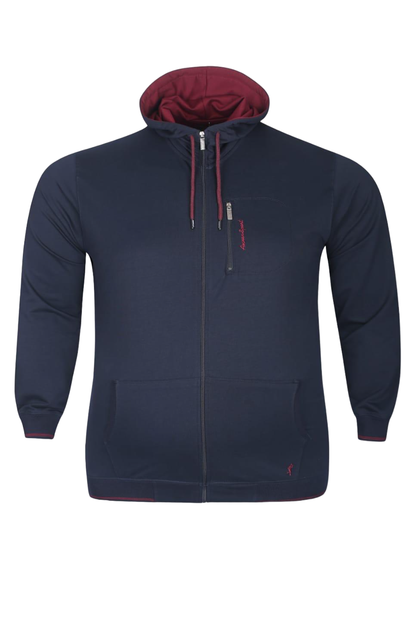 Толстовка мужская Annex 400808 синяя 6XL