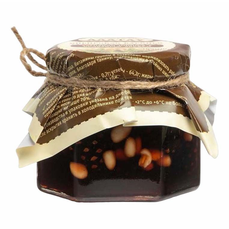 Варенье Алатау из сосновых шишек с кедровым орехом 440 г