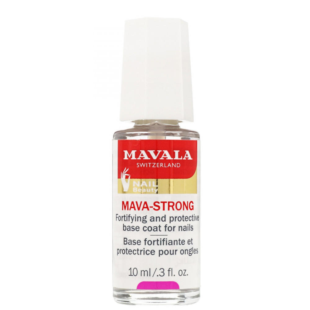 База для ногтей MAVALA Switzerland Mava-Strong укрепление, защита, 5 мл палочка для кутикулы mavala switzerland hoofstick