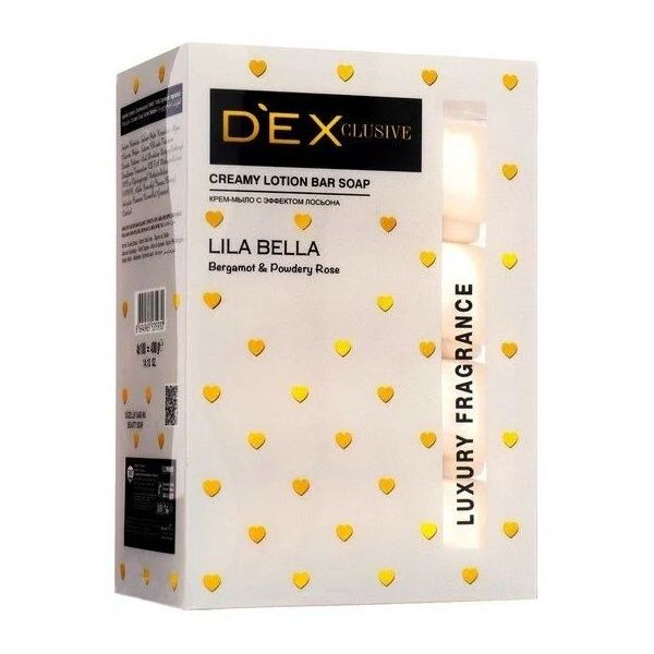 Туалетное мыло Dex Lila Bella гигиеническое, 100 гх4 шт.
