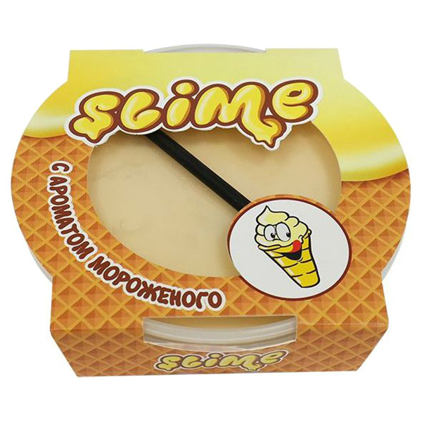 Слайм Mega, аромат мороженого S300-15 NanoGum