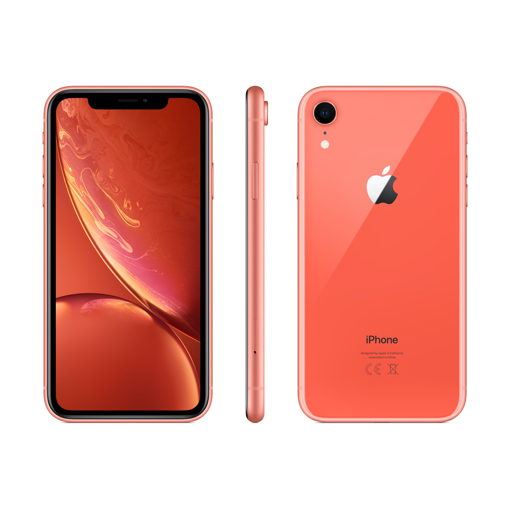 фото Смартфон apple iphone xr 64gb coral (mry82ru/a)