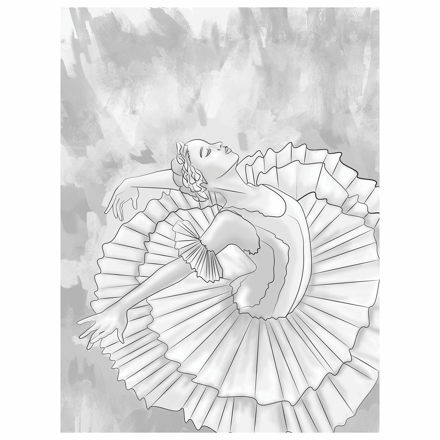 

Холст на картоне с контуром Brauberg Art Classic Муза, грунтованный, хлопок, 30х40 см