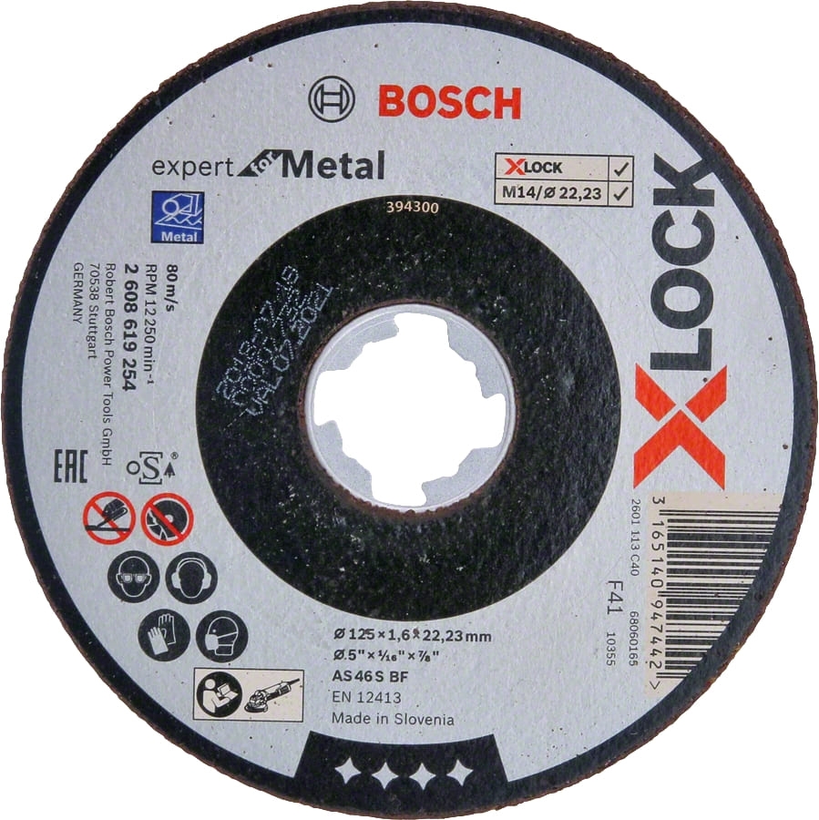 фото Диск отрезной абразивный bosch 2.608.619.254