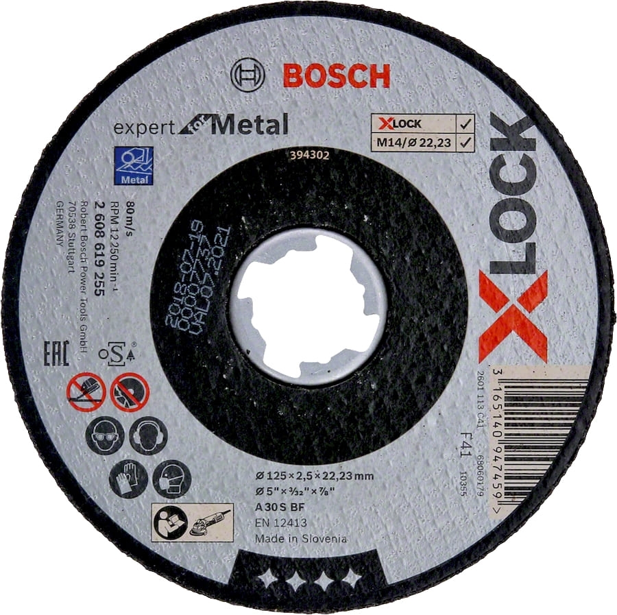 фото Диск отрезной абразивный bosch 2.608.619.255