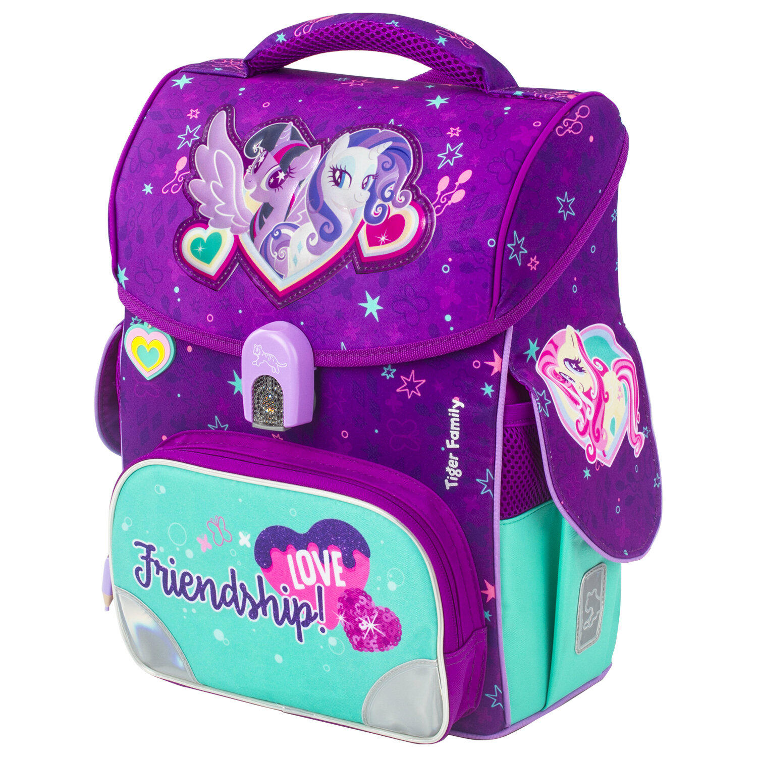 

Ранец детский Tiger Family Jolly Twilight Sparkle & Rarity 36х31х19 см 228974 TGJL-025A