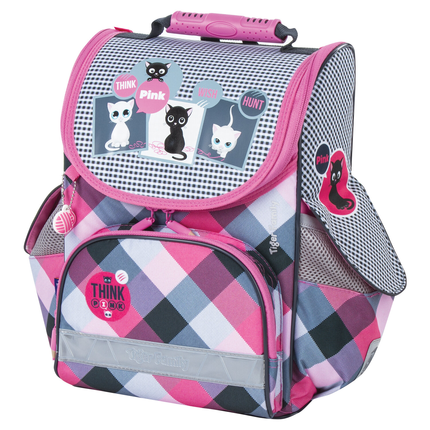 

Ранец детский Tiger Family Nature Quest Think Pink Европейский 35х31х19 см
