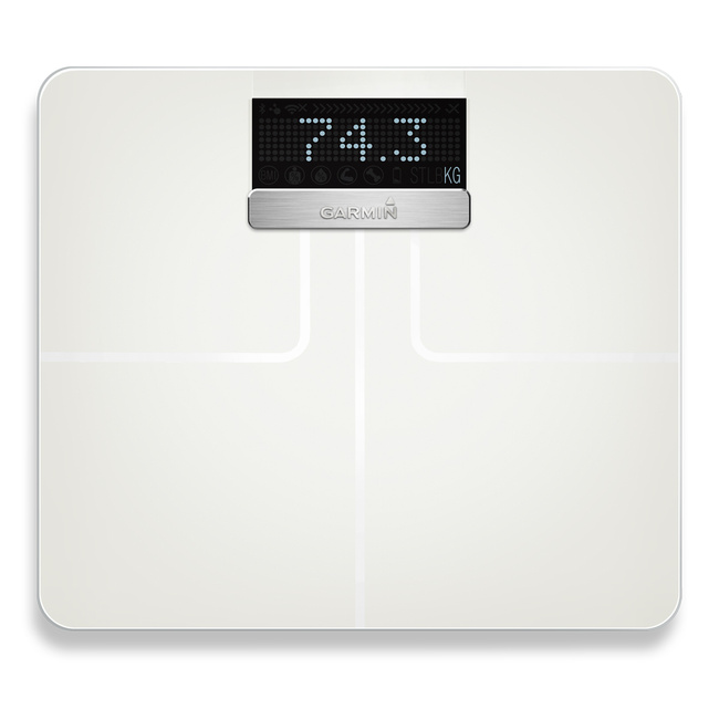 фото Весы напольные garmin index white