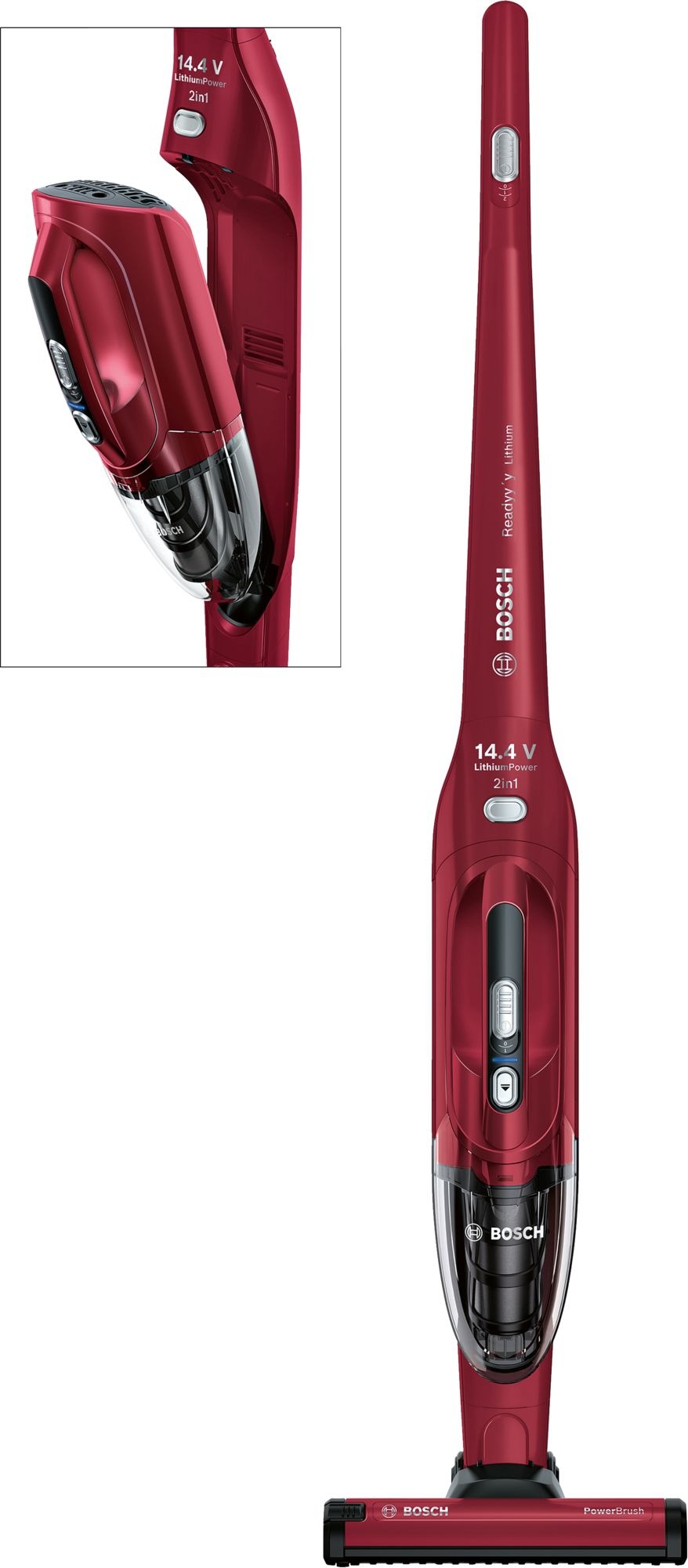 

Пылесос Bosch Readyy'y BBH21630R Red