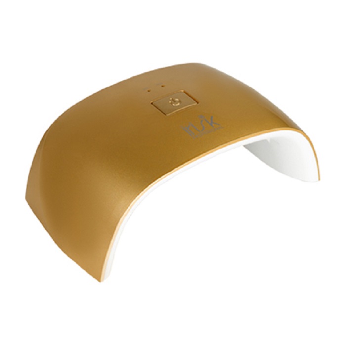 Лампа IRISK, UV/LED Vesta, 18 W, золотая лампа для гель лака tnl professional uv led 36 w mood золотая