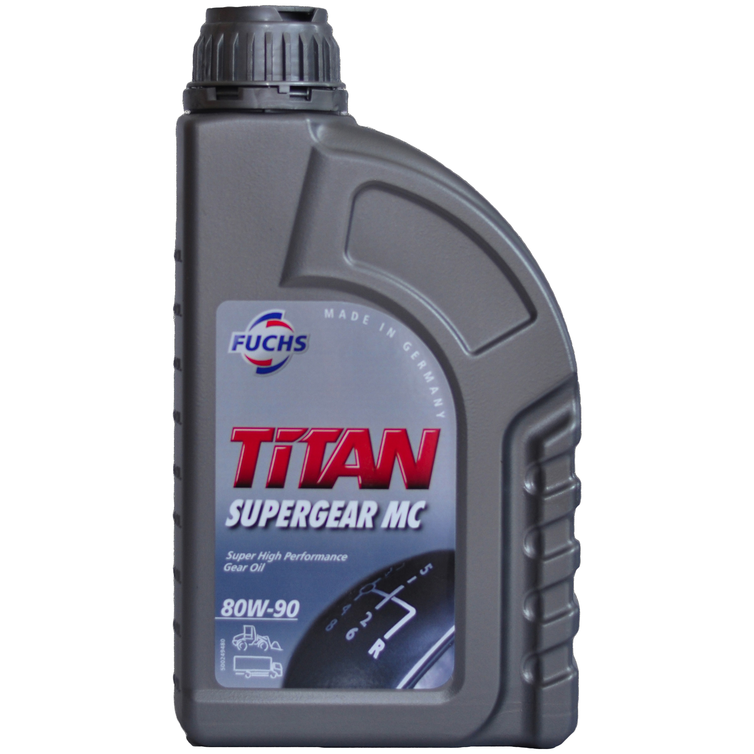 фото Масло fuchs трансмиссионное 80w90 (gl4/gl-5) titan supergear 1л (минеральное)