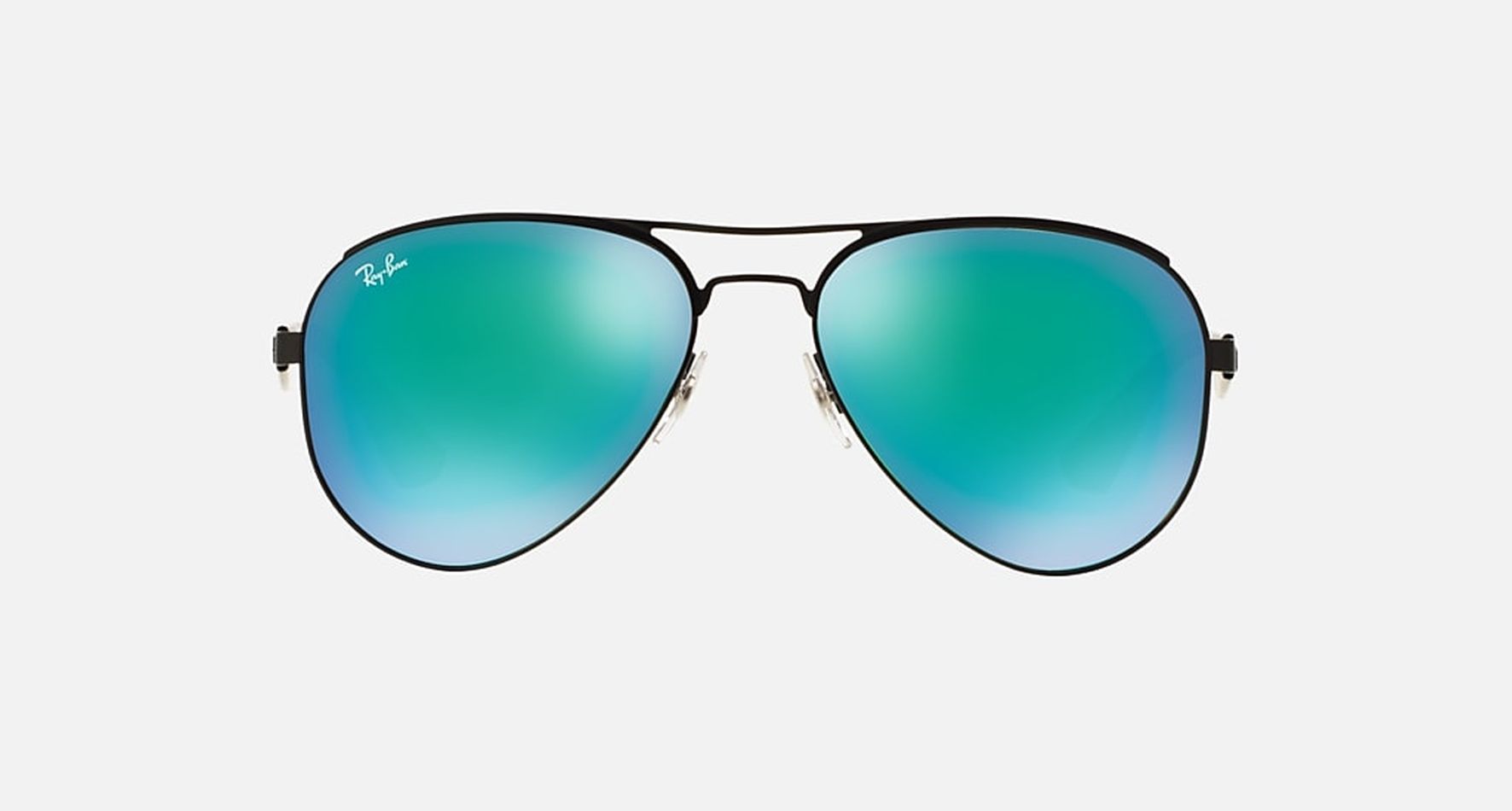 

Солнцезащитные очки унисекс Ray-Ban RB3523 черные/голубые, RB3523