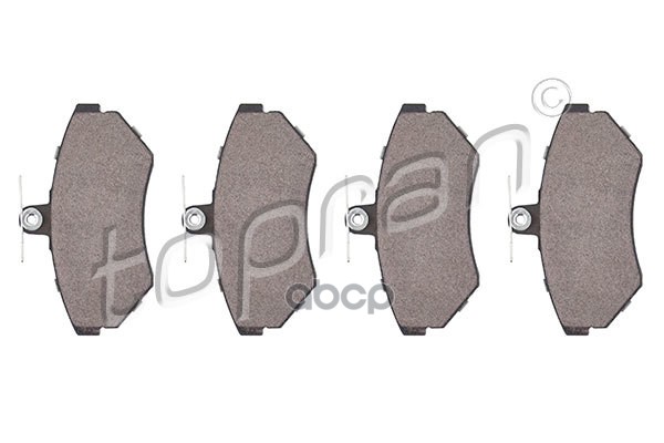 

Колодки Тормозные Дисковые (Замена Для Hp-109478755) topran арт. 109478001