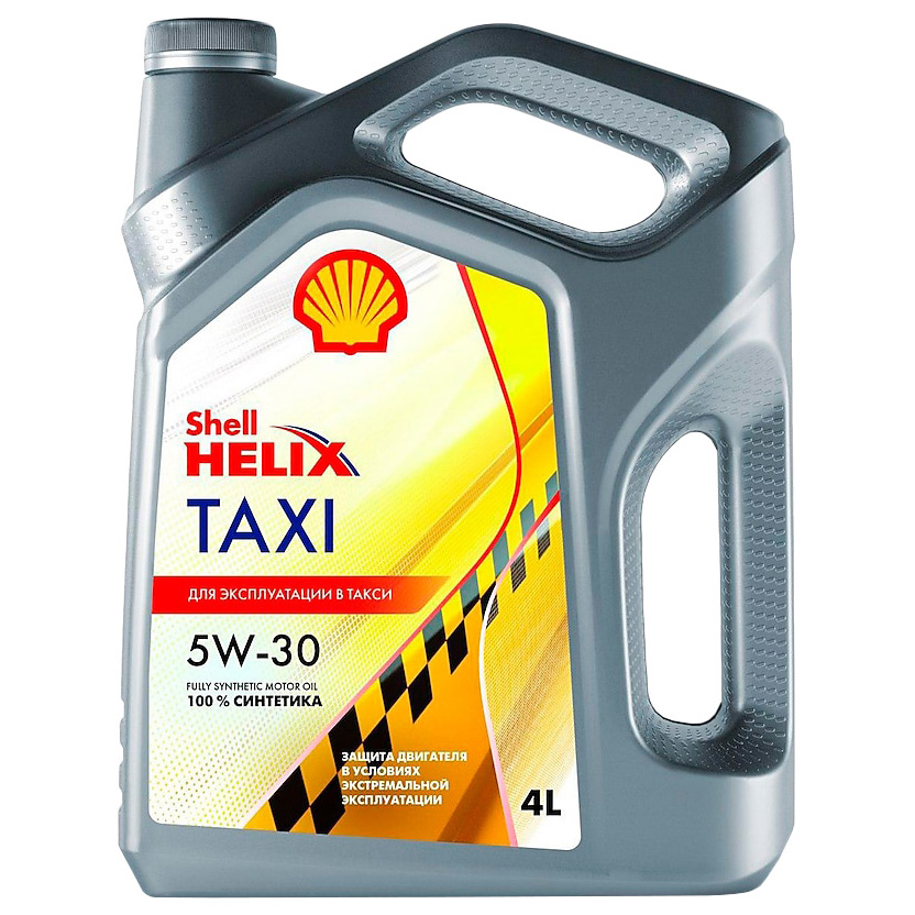 фото Масло shell моторное 5w30 helix taxi 4 л (синтетика)