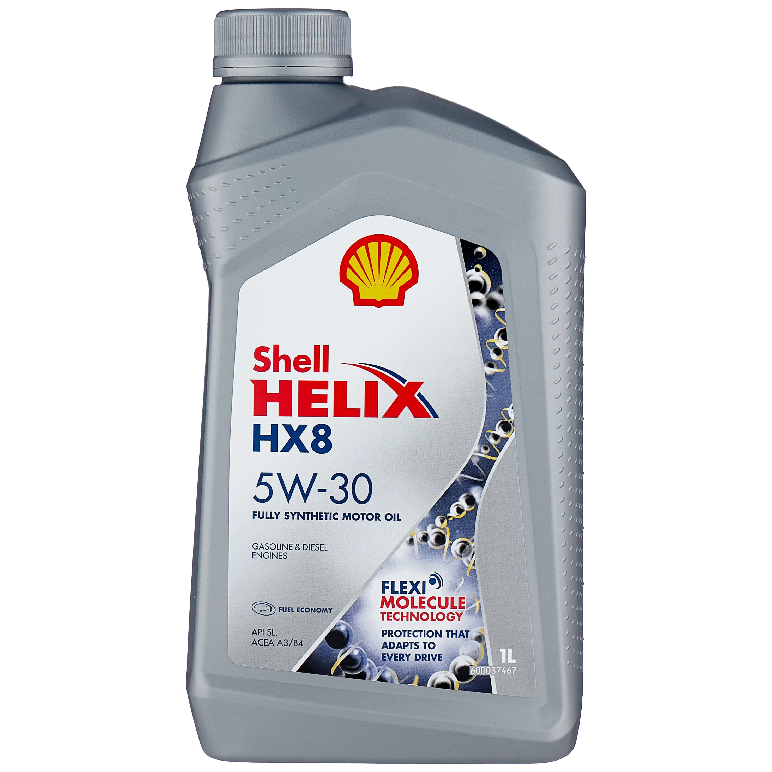 Моторное масло Shell синтетическое 5W30 HX 8 A3/B3 A3/B4 SL/CF 1л