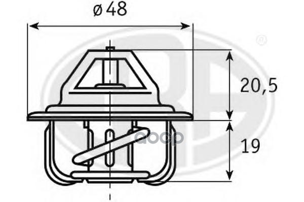 ERA Термостат  AUDIDAEWOOOPELVW ERA 350048