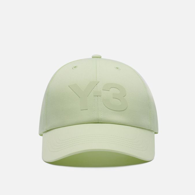 фото Бейсболка унисекс y-3 logo front, зелёный