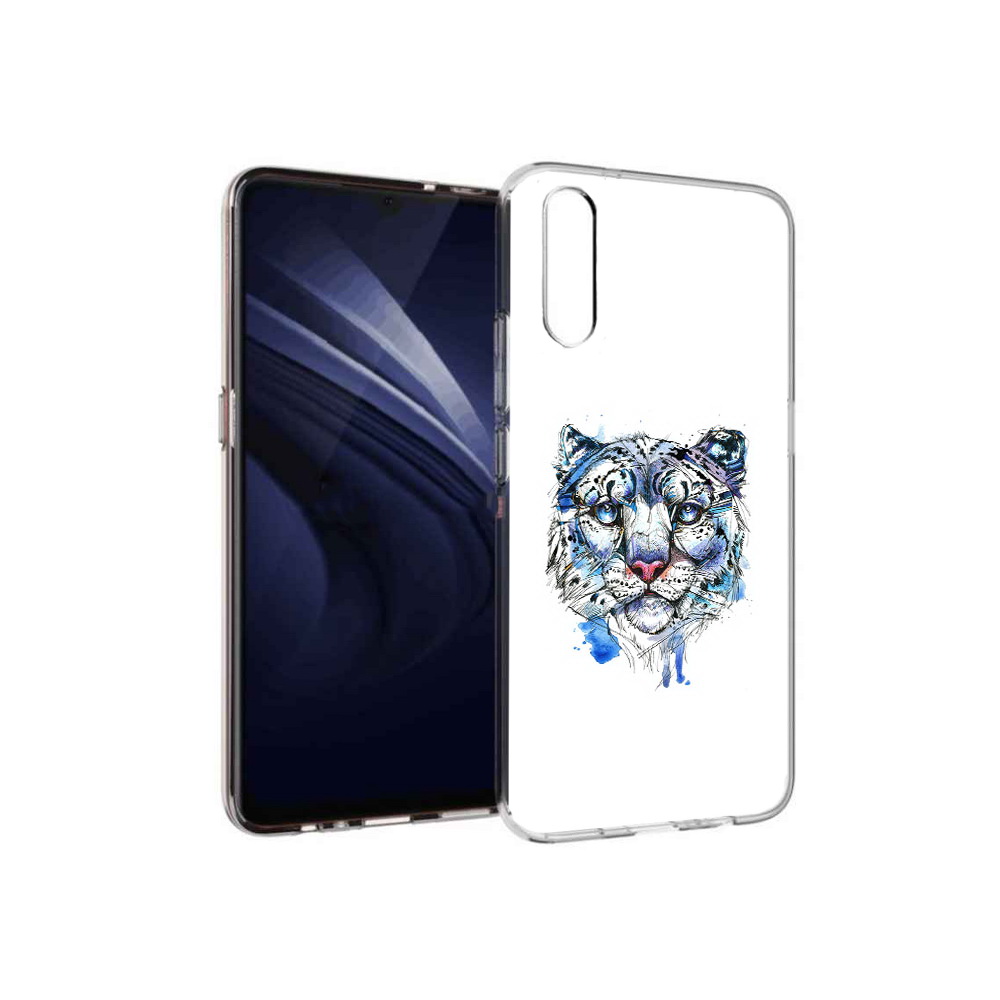 

Чехол MyPads Tocco для Vivo V17 Neo водяной тигр (PT226959.388.263), Прозрачный, Tocco