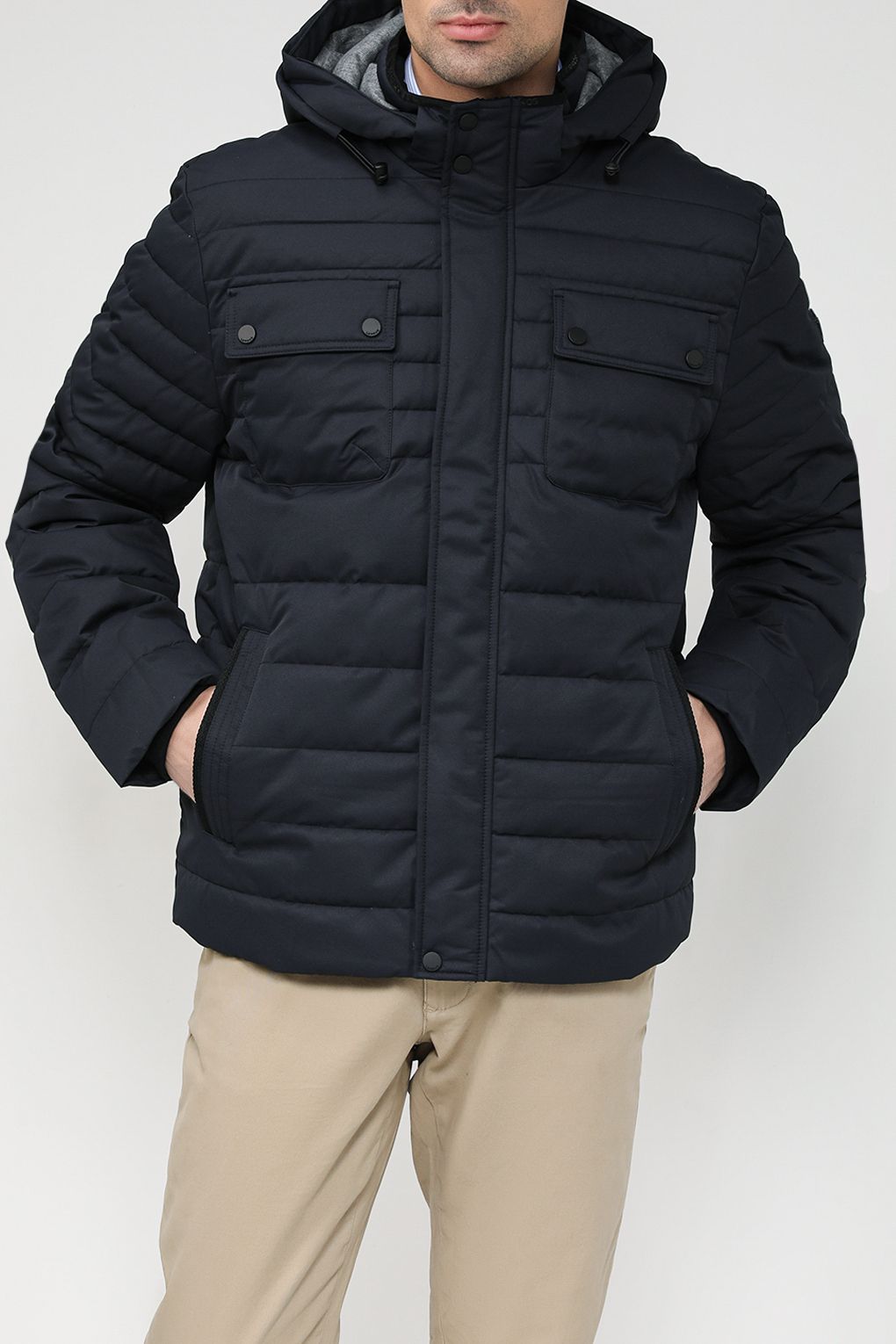 

Куртка мужская LERROS 2397017 синяя XL, Синий, 2397017