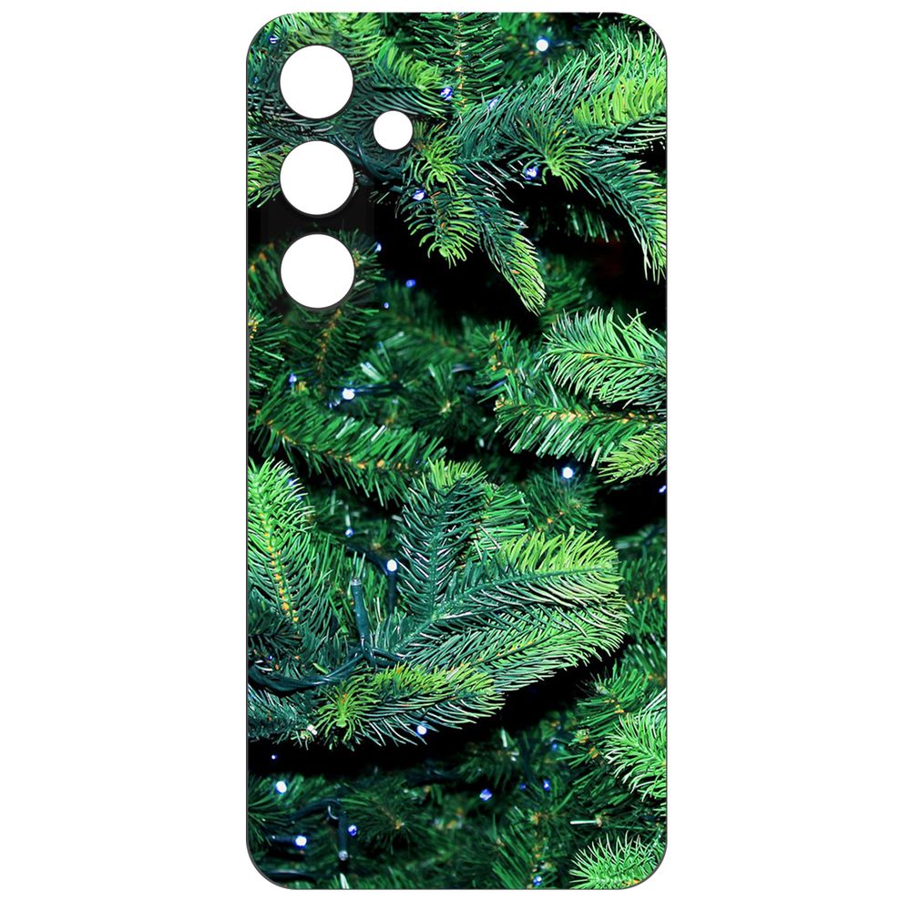 

Чехол-накладка Krutoff Soft Case Еловые лапки для Samsung Galaxy S24+ черный