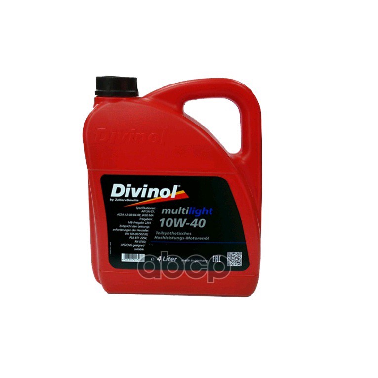 Масло Моторное Divinol Dieselsuperlight 10W-40 5Л DIVINOL арт. 49590K007