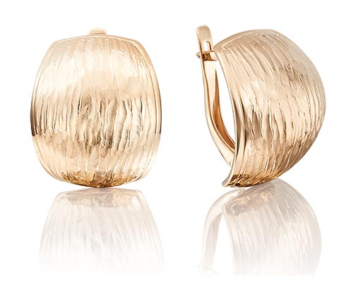 

Серьги из красного золота PLATINA jewelry 02-3720-00-000-1110-04, 02-3720-00-000-1110-04