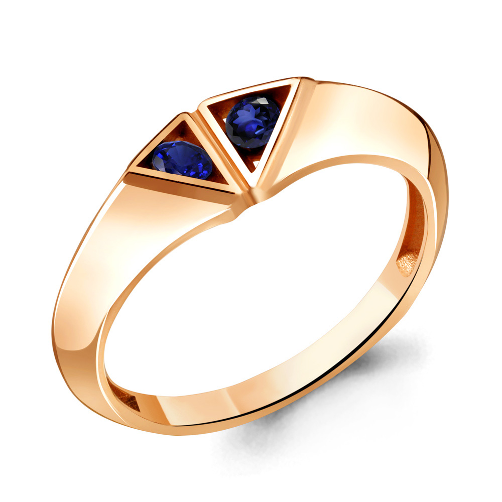 

Кольцо из серебра с сапфиром р. , Aquamarine 68829Б_925_з, 68829Б_925_з