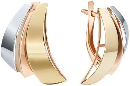 

Серьги из золота PLATINA jewelry 02-3840-00-000-1140-48, 02-3840-00-000-1140-48