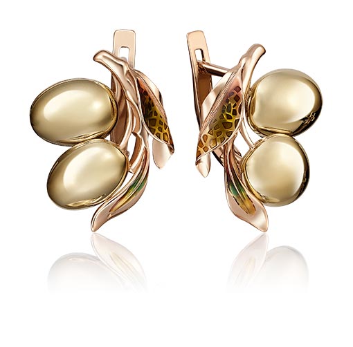

Серьги из золота PLATINA jewelry 02-4097-00-000-1113-42, 02-4097-00-000-1113-42