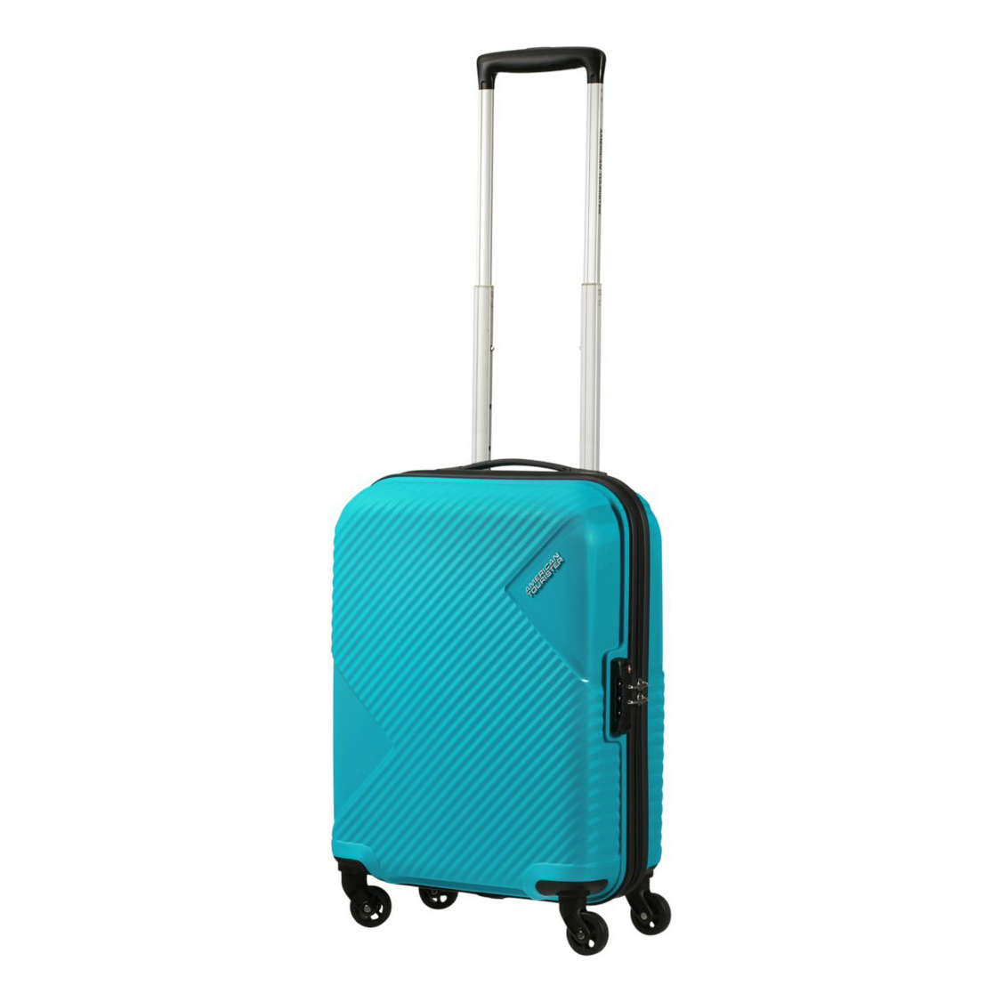 

Чемодан женский American Tourister бирюзовый, р. S+