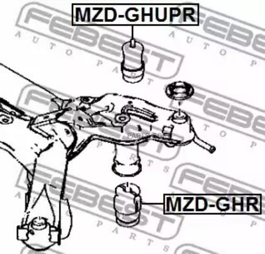 

Отбойник Амортизатора Задний FEBEST MZDGHUPR