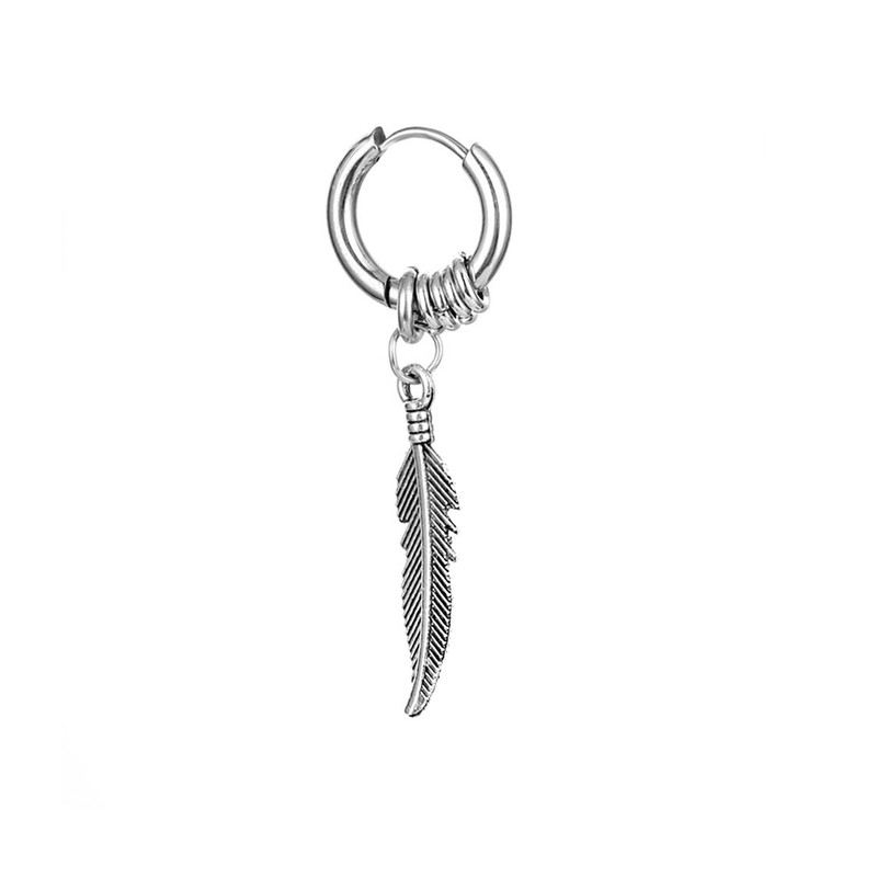 

Серьга из бижутерного сплава DESIGNER JEWERLY перо, перо