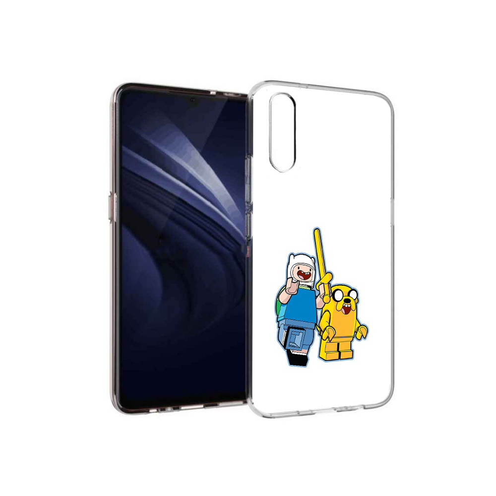 

Чехол MyPads Tocco для Vivo V17 Neo время приключений лего (PT226959.388.274), Прозрачный, Tocco