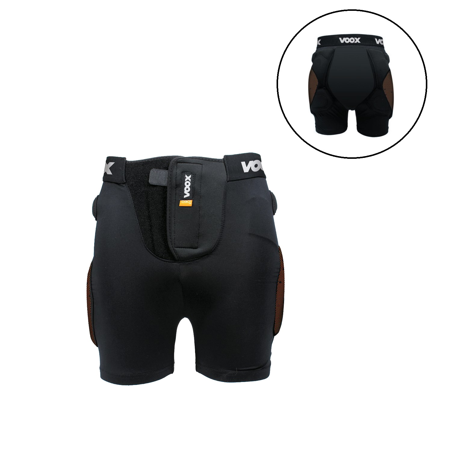 

Защитные шорты VOOX Protection short V05, Черный, Protection Short V05