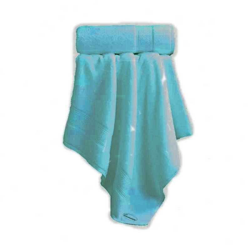 фото Полотенце банное хлопковое xiaomi careseen 150x80 см (gentleman blue)