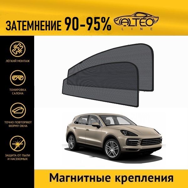 

Автошторки ALTEO на Porsche Cayenne 3 (2017-н.в.)
