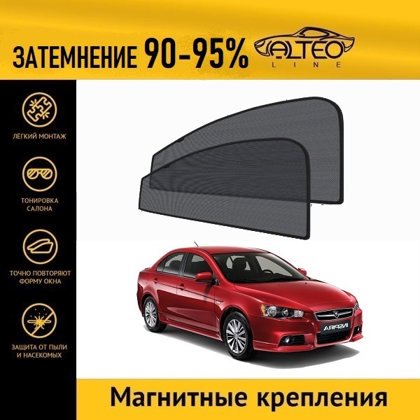 

Автошторки ALTEO на Proton Inspira (2010-2015) седан