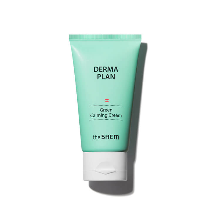 Крем THE SAEM для лица успокаивающий Derma Plan Green Calming Cream 70мл