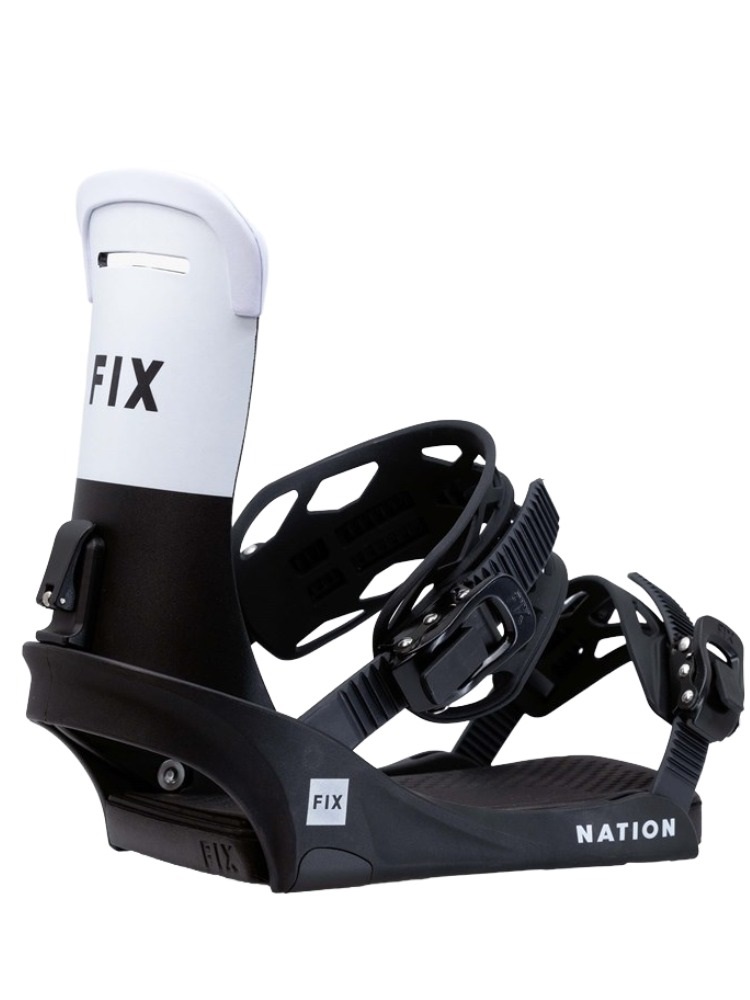 Крепления для сноуборда FIX NATION BLACK (L)