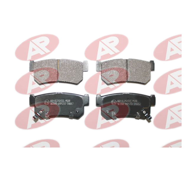 

AP 05P1210 Колодки тормозные задние с дат. SSANGYONG Musso 96 ) Rexton 02 ) () 1шт