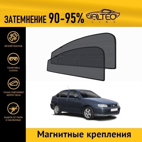 

Автошторки ALTEO на Seat Cordoba 1, 2рестайлинг (1999-2002) седан