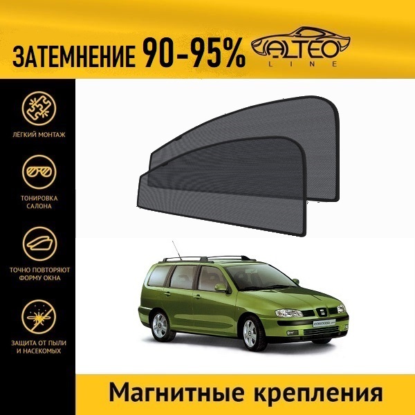 

Автошторки ALTEO на Seat Cordoba 1, 2рестайлинг (1999-2002) универсал