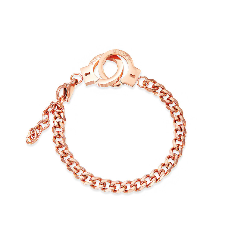 

Браслет из бижутерного сплава р. 21 DESIGNER JEWERLY Наручники, Наручники