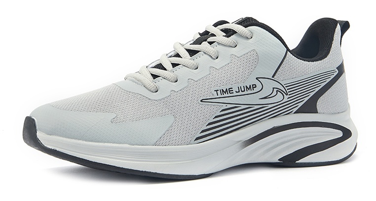 

Кроссовки мужские TimeJump JX24AW-431B серые 44 RU, Серый, JX24AW-431B