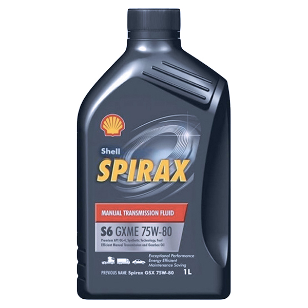 фото Масло shell трансмиссионное spirax s6 gxme 75w80 gl-4 1л (синтетика)