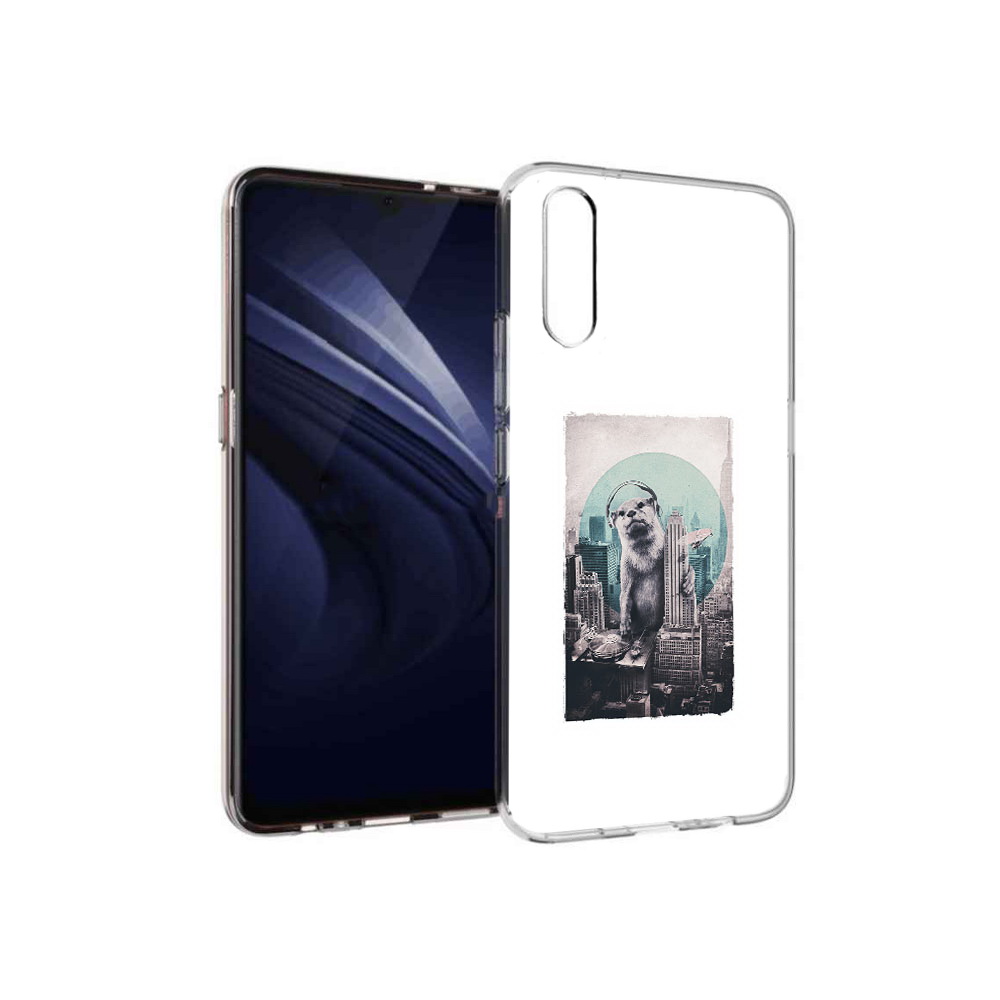 

Чехол MyPads Tocco для Vivo V17 Neo выдра в городе (PT226959.388.283), Прозрачный, Tocco
